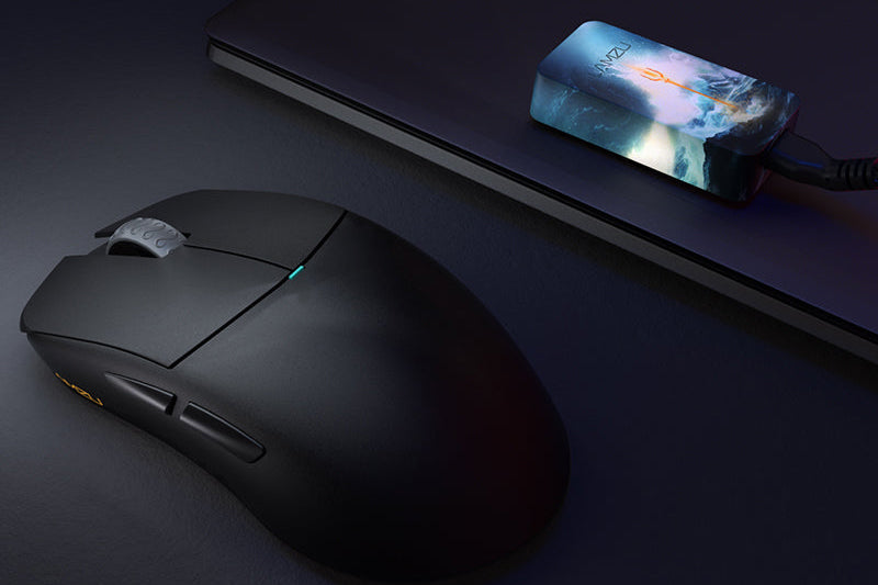 Hướng dẫn kết nối dongle cho chuột Lamzu mới dùng Nordic MCU (1K/4K/8K).