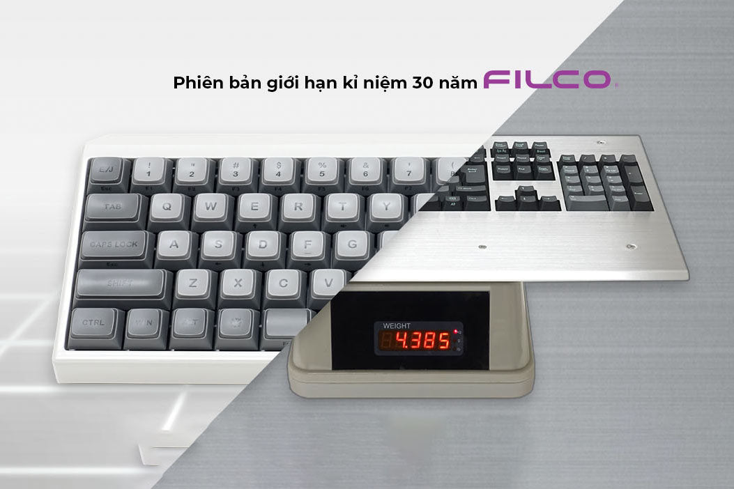 Filco ra mắt 2 chiếc bàn phím giới hạn kỷ niệm 30 năm thương hiệu Filco Nhật Bản.