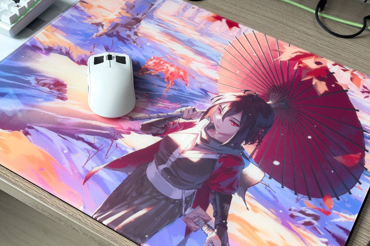 Hướng dẫn làm quen khi chuyển sang sử dụng lót chuột kính.