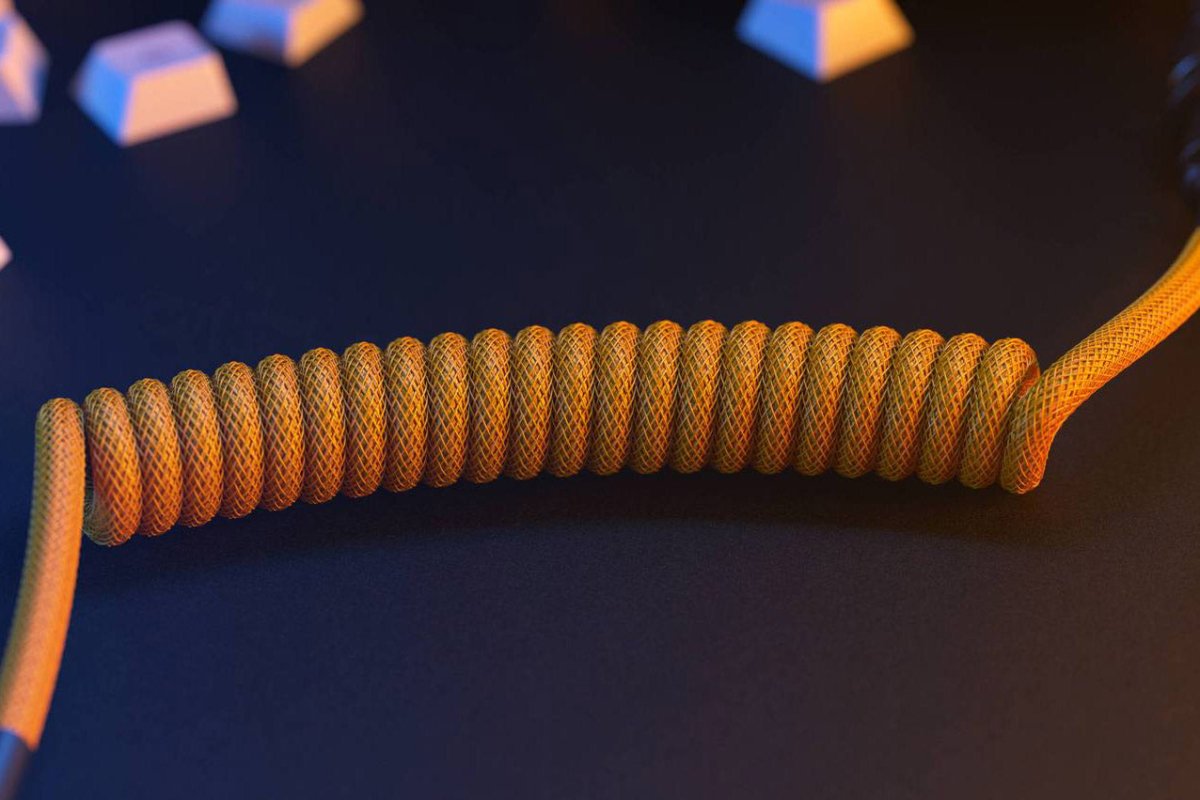 Glorious ra mắt màu sắc mới cho cáp custom Glorious Coiled Cable.