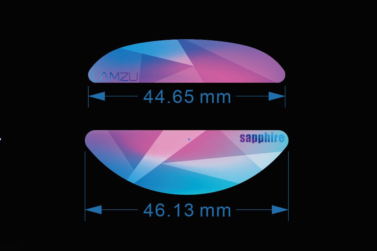 Feet chuột Sapphire khác gì thủy tinh Aluminosilicate? - So sánh nhanh hai loại feet cứng tốt nhất hiện nay cho chuột Lamzu Atlantis.