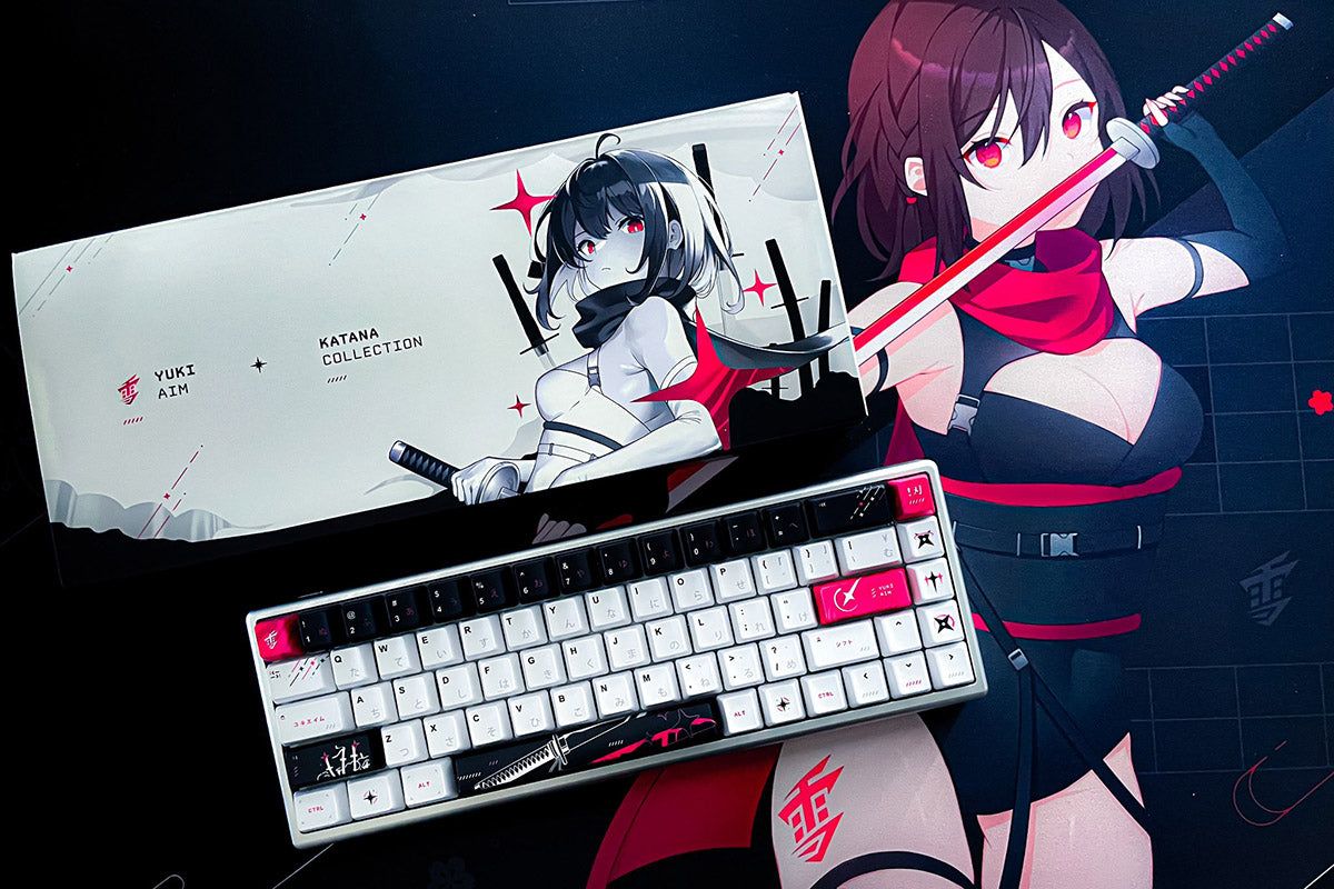 Hướng dẫn sử dụng bàn phím HE Yuki Aim Polar 65 Katana.