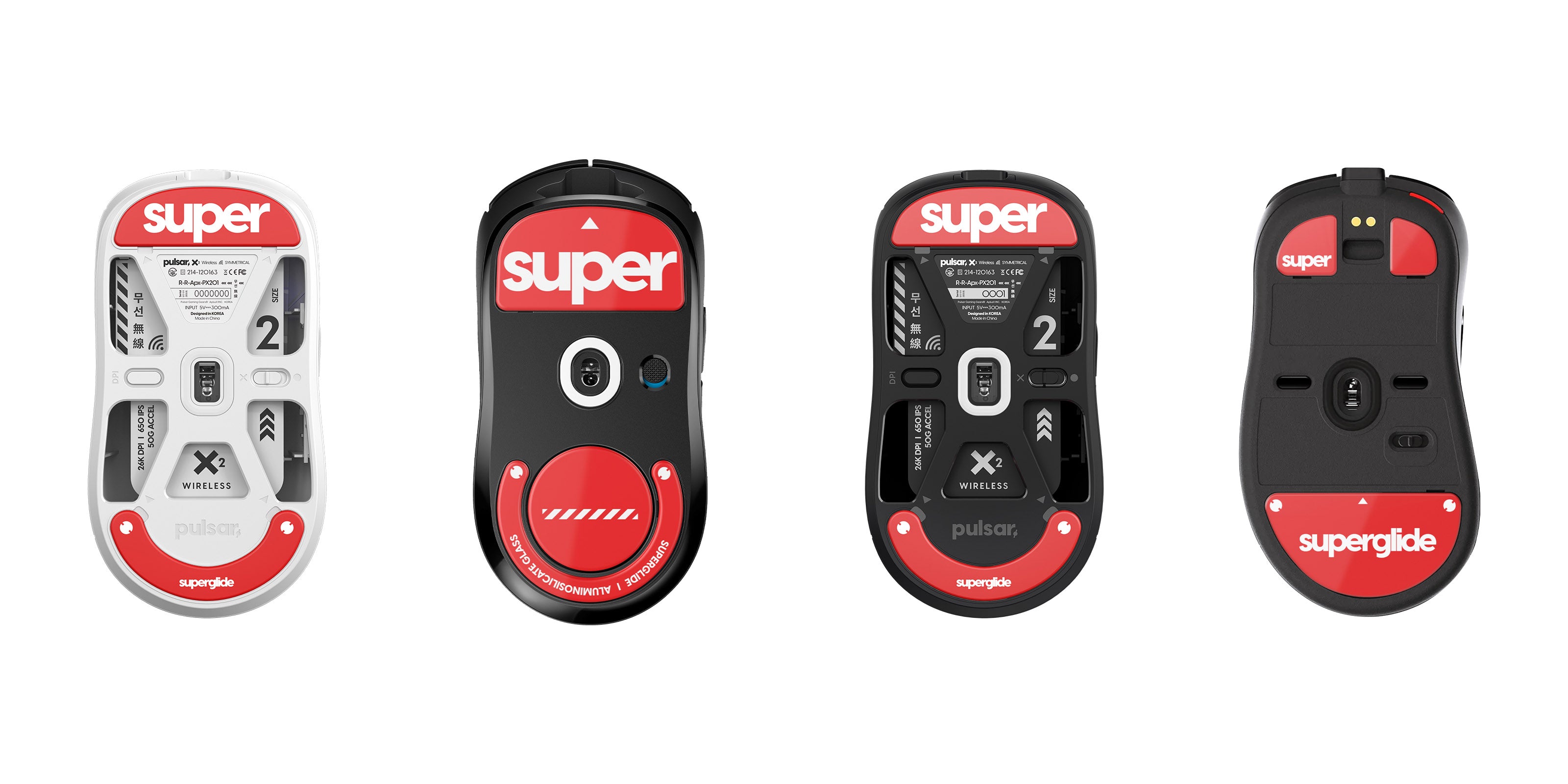 Feet thủy tinh Pulsar Superglide 2.