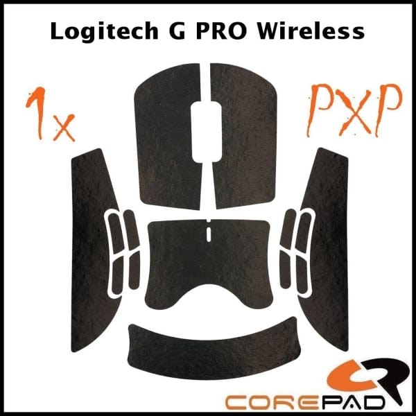 Bộ grip tape Corepad PXP Grips Logitech G PRO Wireless.
