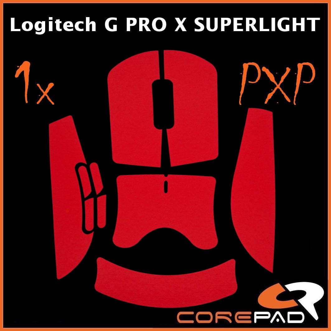 Bộ grip tape Corepad PXP Grips Logitech G PRO X SUPERLIGHT / Logitech G PRO X SUPERLIGHT 2.