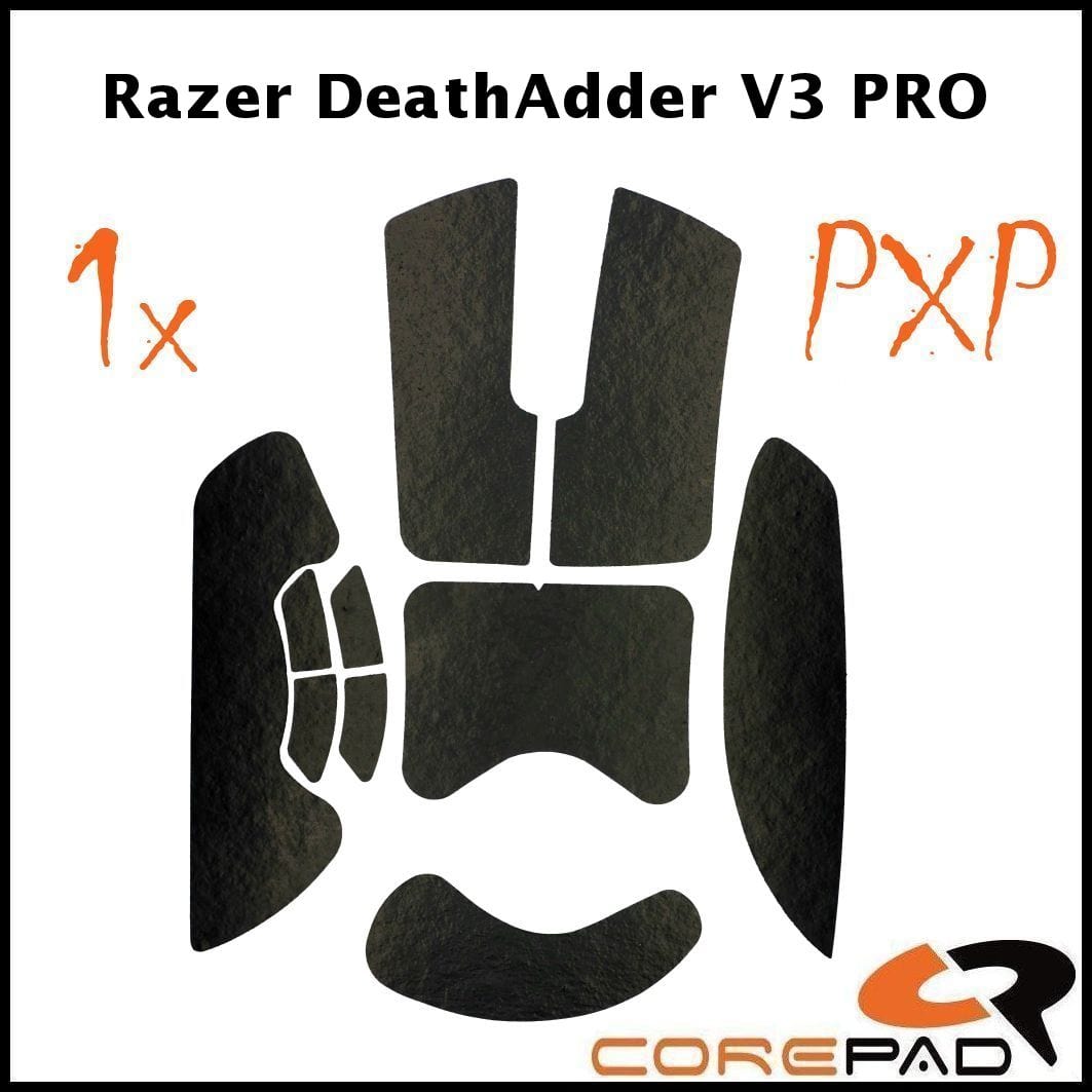 Bộ grip tape Corepad PXP Grips Razer DeathAdder V3 Pro / Razer DeathAdder V3.