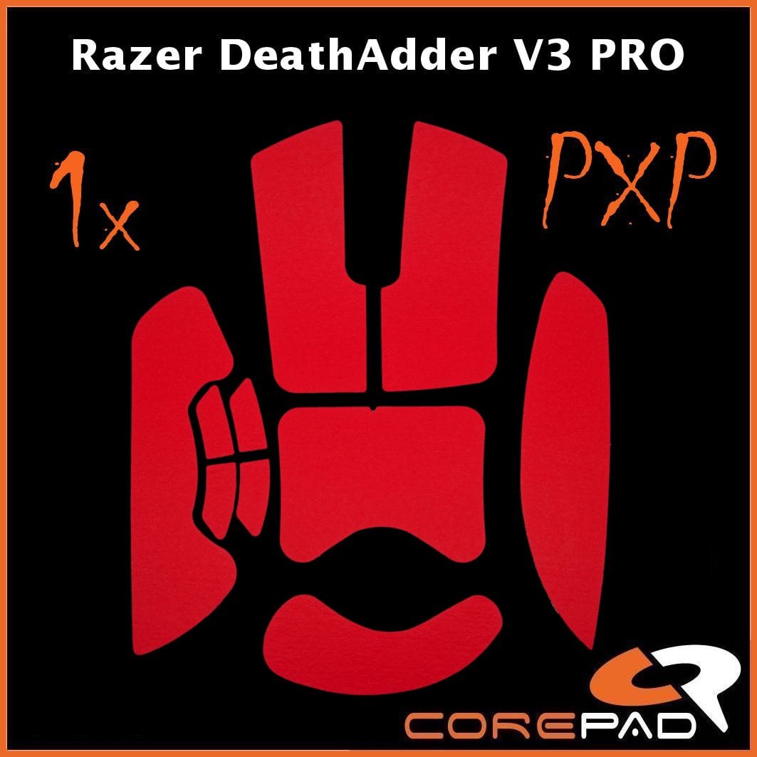 Bộ grip tape Corepad PXP Grips Razer DeathAdder V3 Pro / Razer DeathAdder V3.