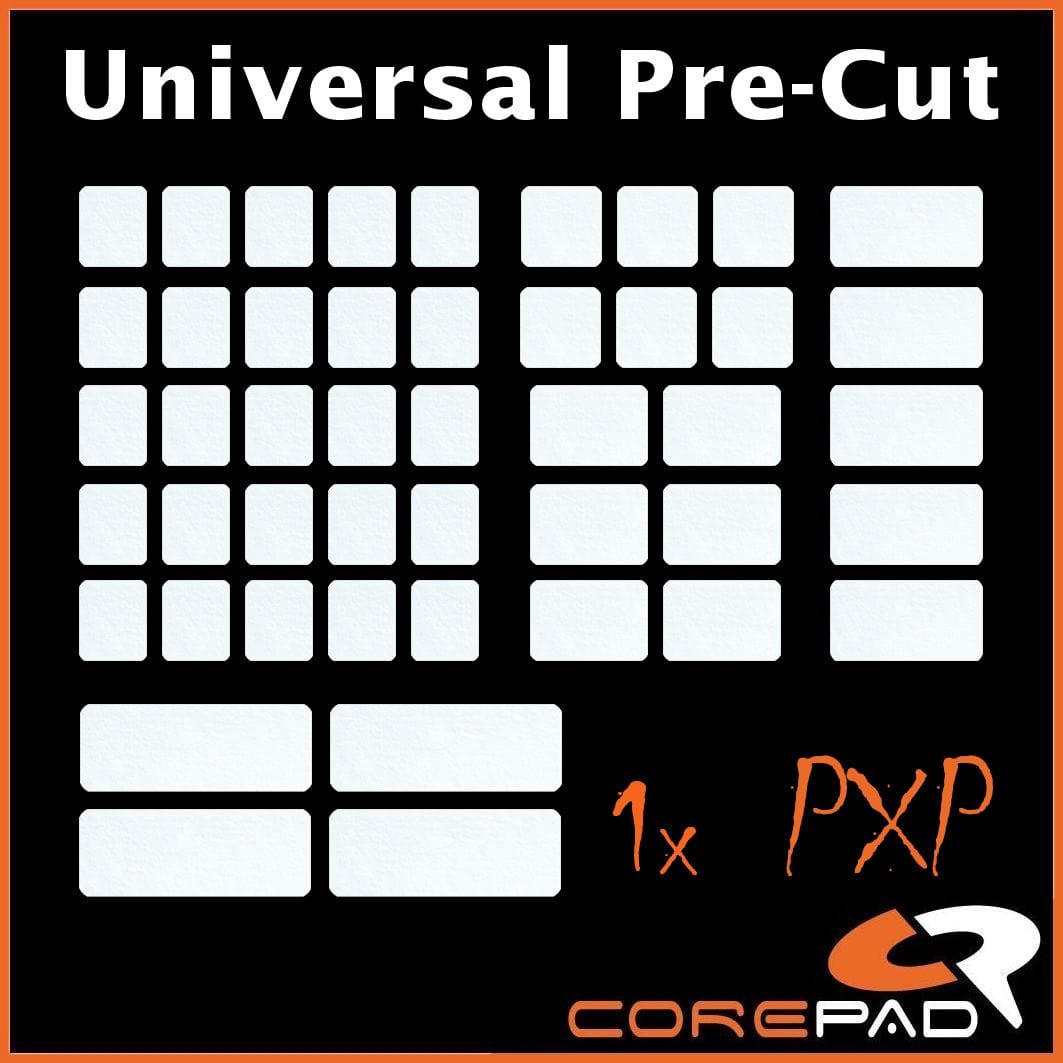 Bộ grip tape Corepad PXP Grips Universal Pre-Cut Keyboard & Mouse.