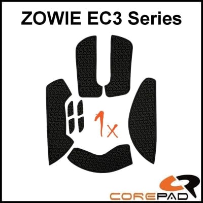 Bộ grip tape Corepad Soft Grips Zowie EC3-B / EC3-C / EC3-CW / EC3-DW