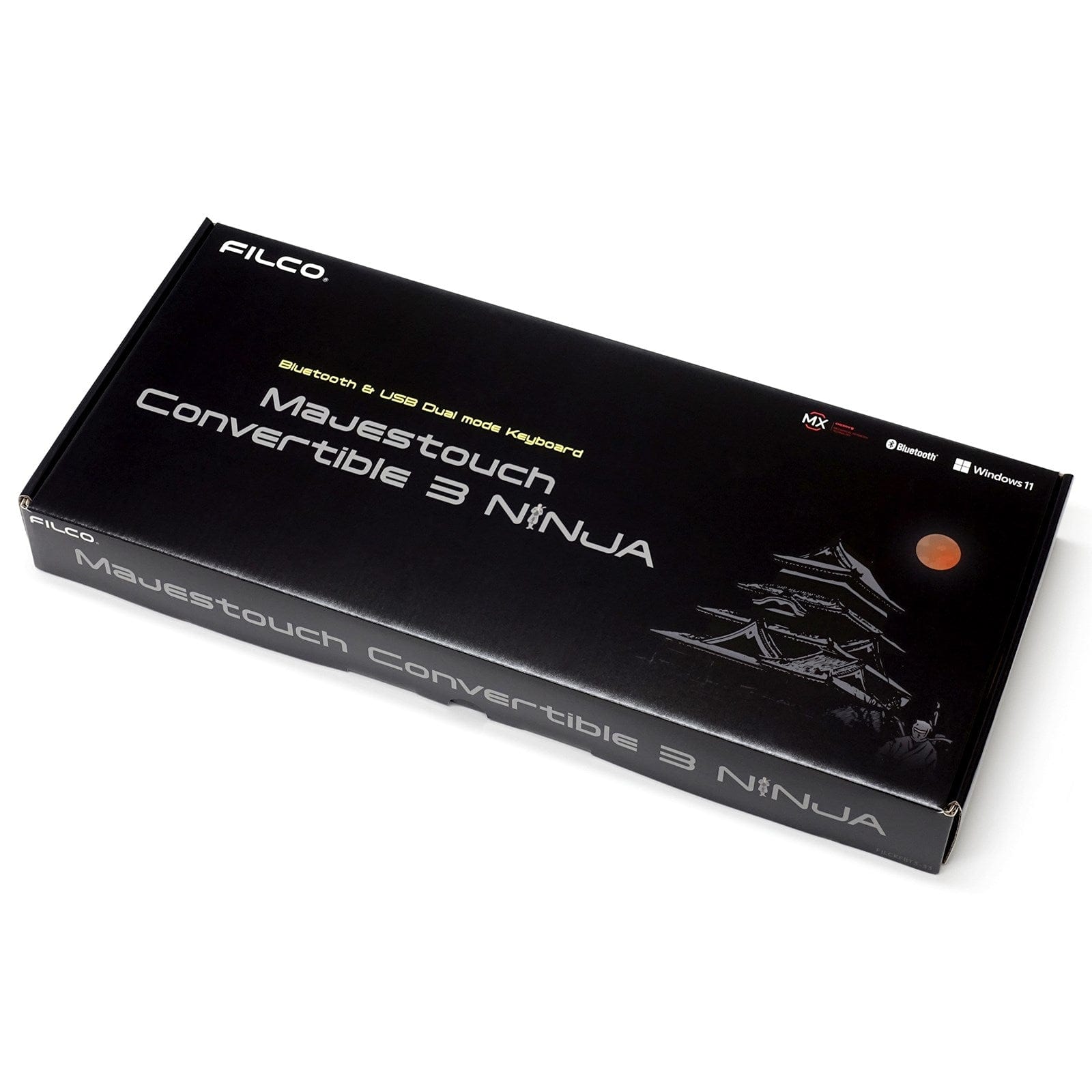 Bàn phím cơ Filco Majestouch Convertible 3 Ninja - Fullsize.