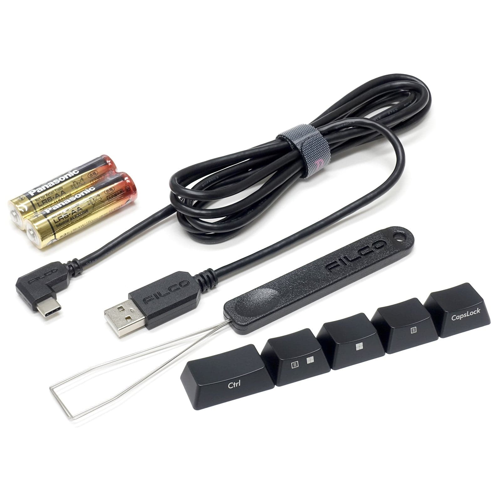 Bàn phím cơ Filco Majestouch Convertible 3 Ninja - Tenkeyless.