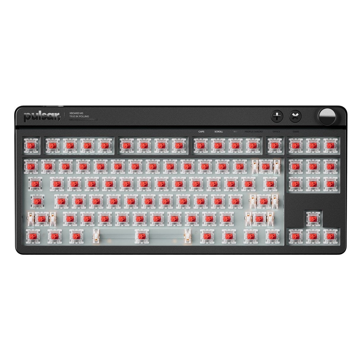 Bàn phím cơ Pulsar Xboard MS TKL ANSI - 8K Polling Rate.