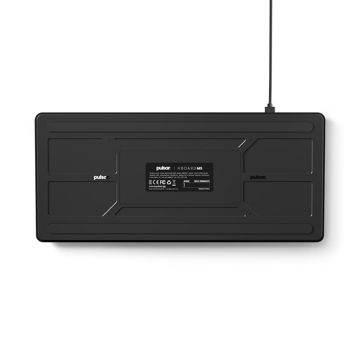 Bàn phím cơ Pulsar Xboard MS TKL ANSI - 8K Polling Rate.