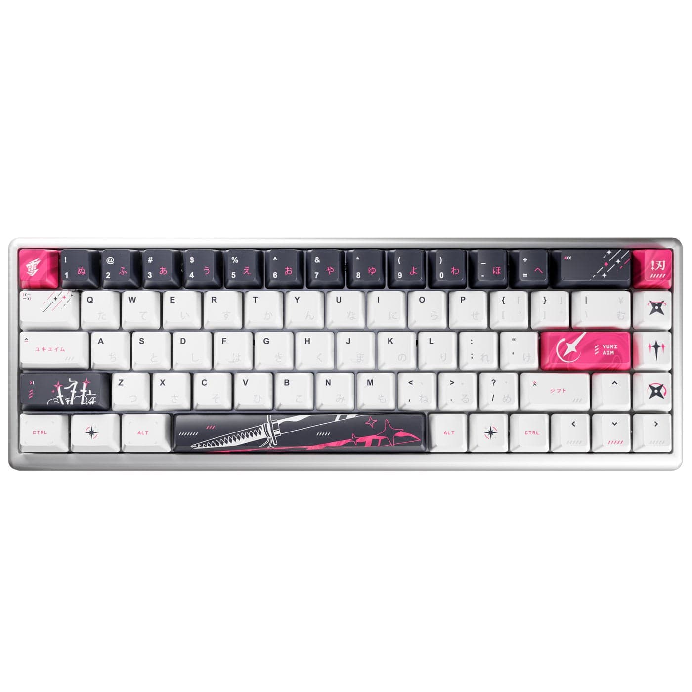 Bàn phím từ HE Yuki Aim Polar 65 Katana Edition - Hiragana (Limited Edition).