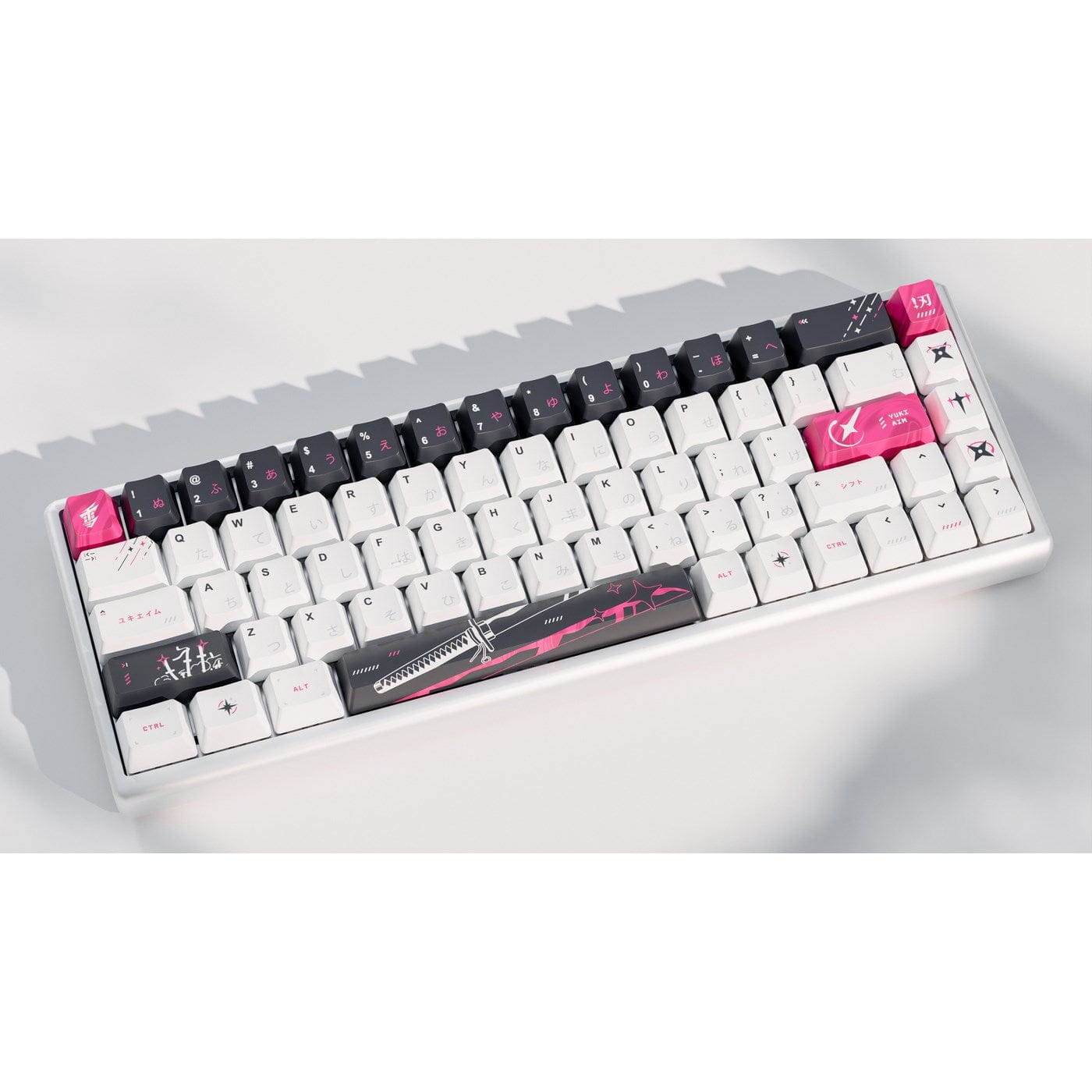 Bàn phím cơ Yuki Aim Polar 65 (Katana Edition) - Hiragana