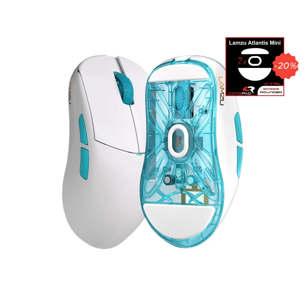 Bundle chuột + Feet Corepad - Lamzu Atlantis Mini 4K/Pro.