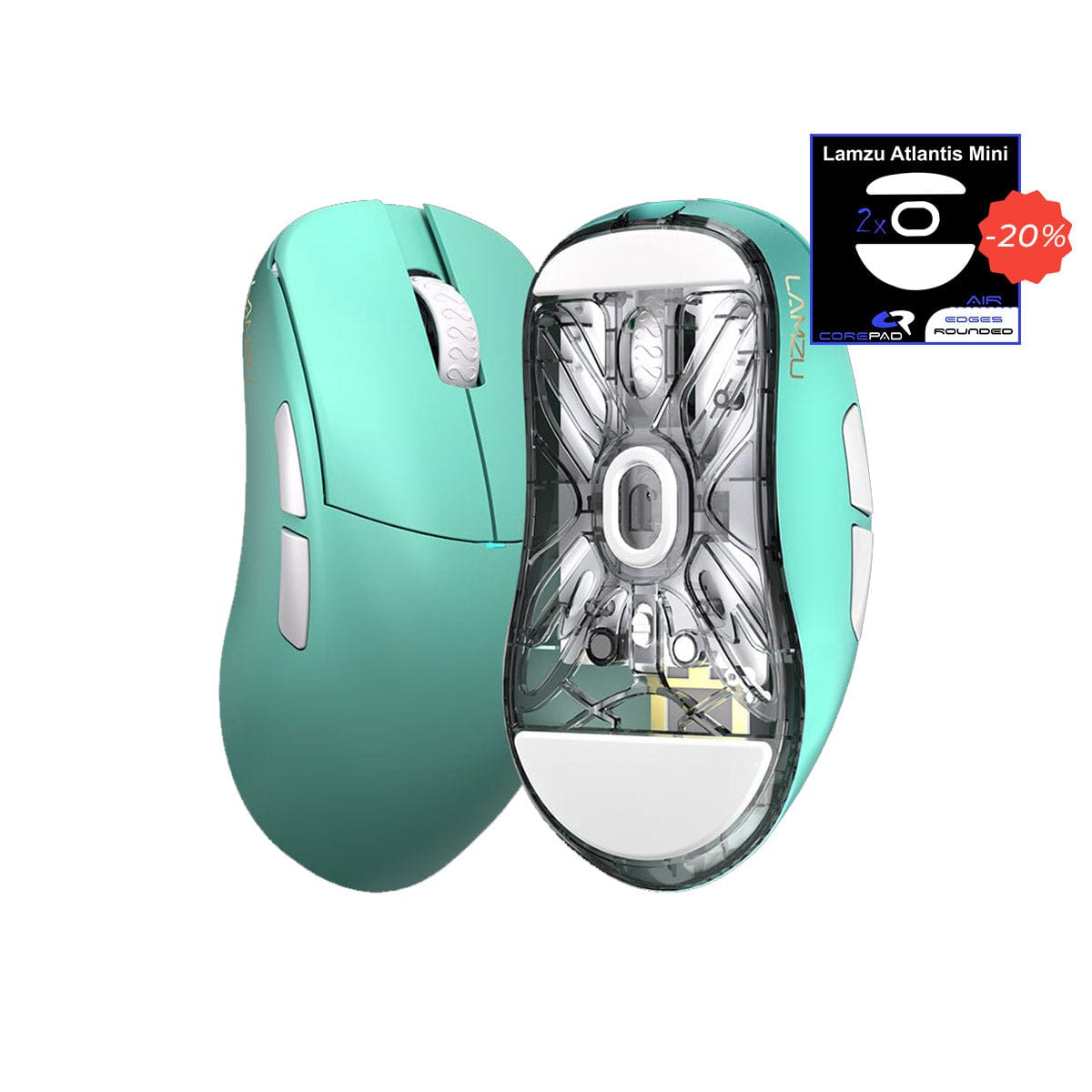 Bundle chuột + Feet Corepad - Lamzu Atlantis Mini 4K/Pro.