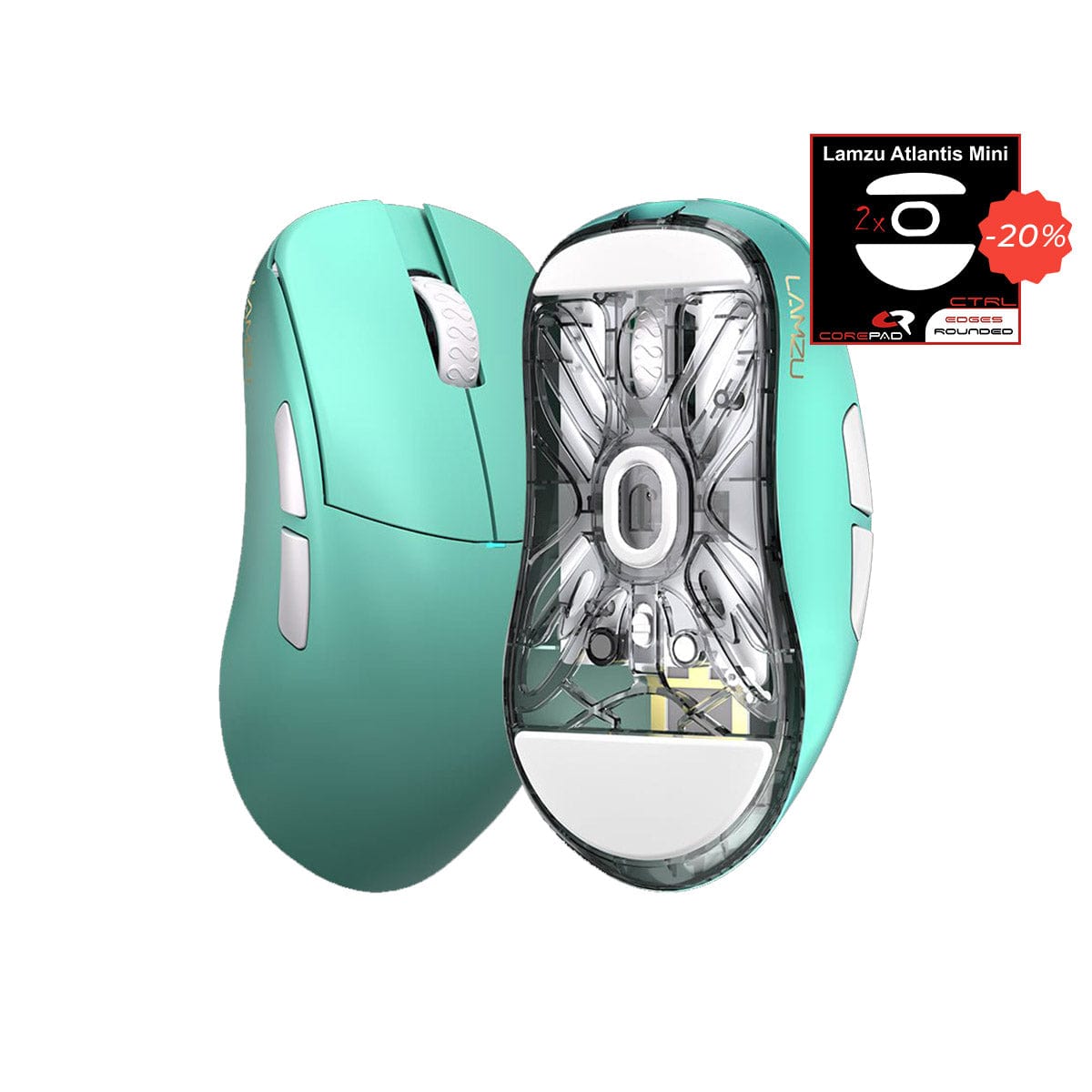 Bundle chuột + Feet Corepad - Lamzu Atlantis Mini 4K/Pro.