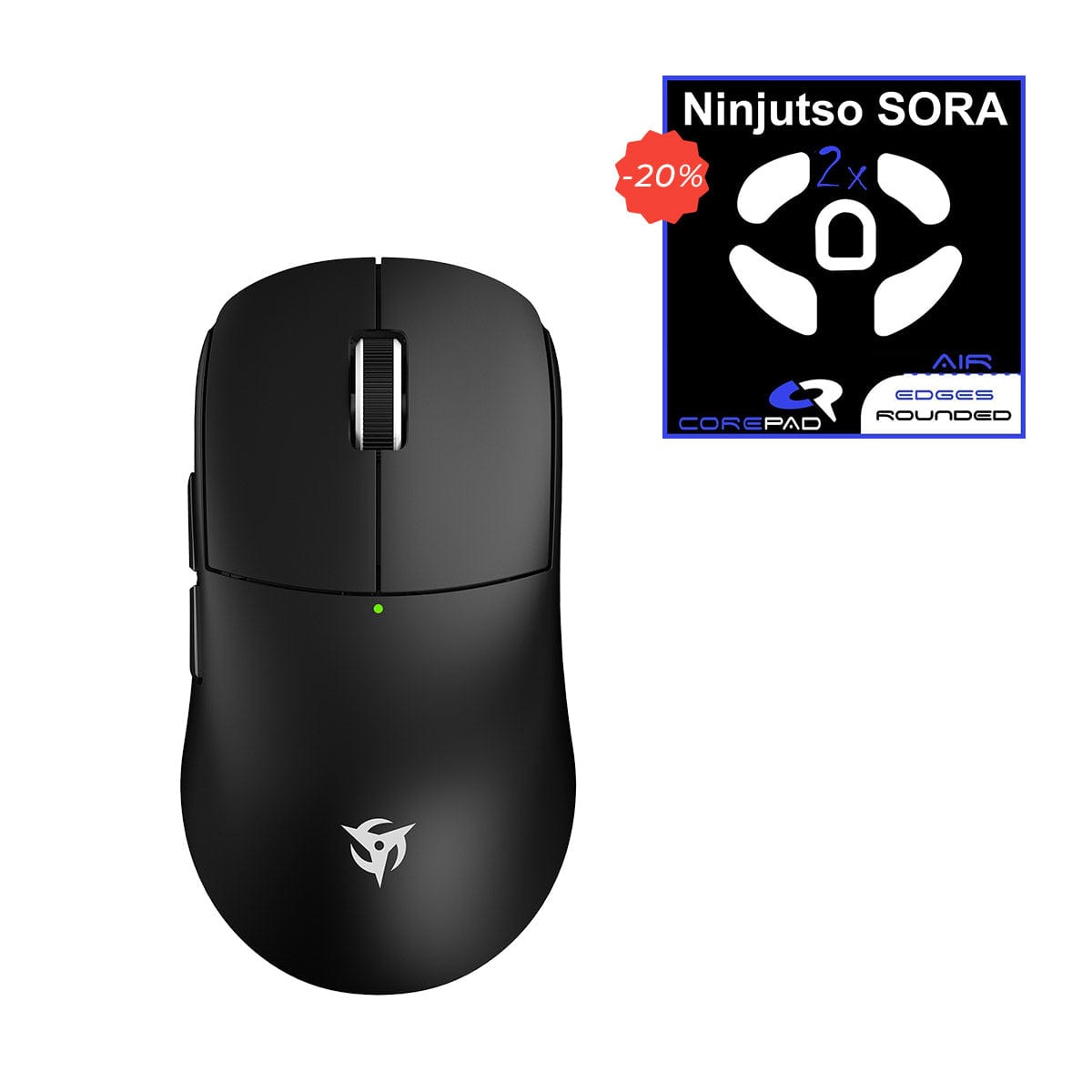 Bundle chuột + Feet Corepad - Ninjutso Sora