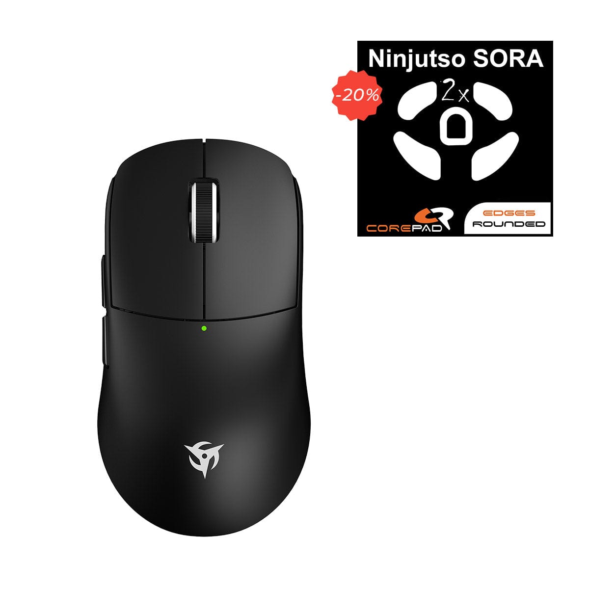Bundle chuột + Feet Corepad - Ninjutso Sora