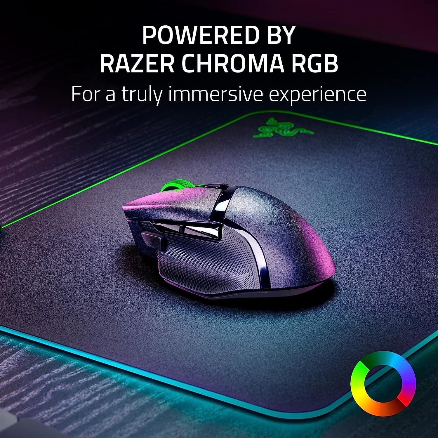Chuột không dây Razer Basilisk V3 X Hyperspeed.