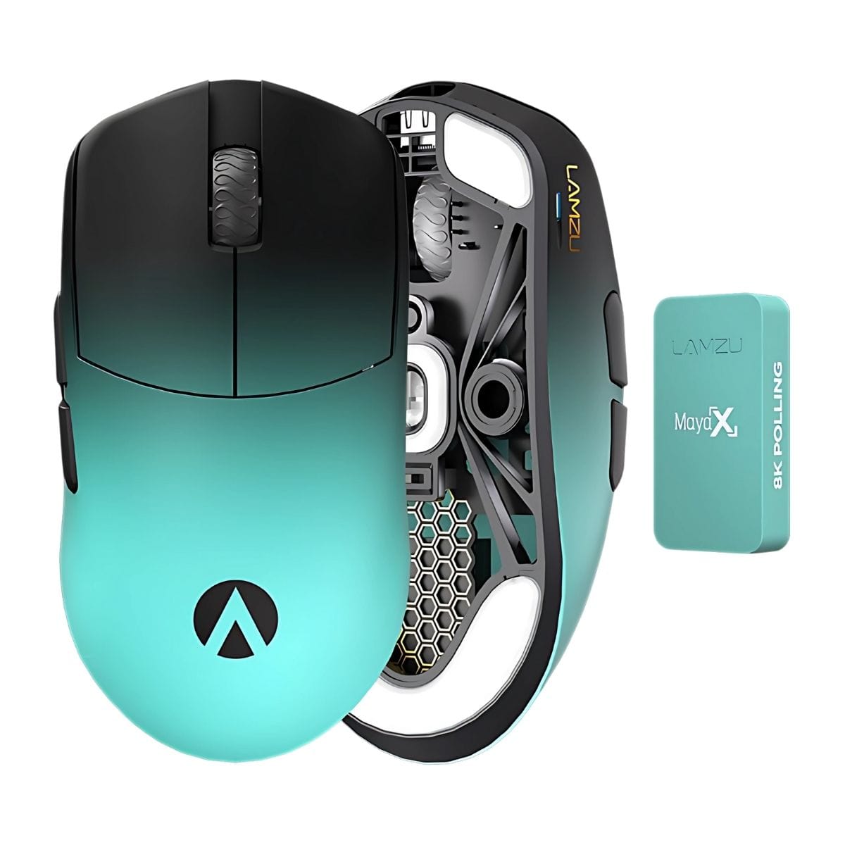 Chuột không dây siêu nhẹ Lamzu Maya X - Đi kèm dongle 8KHz