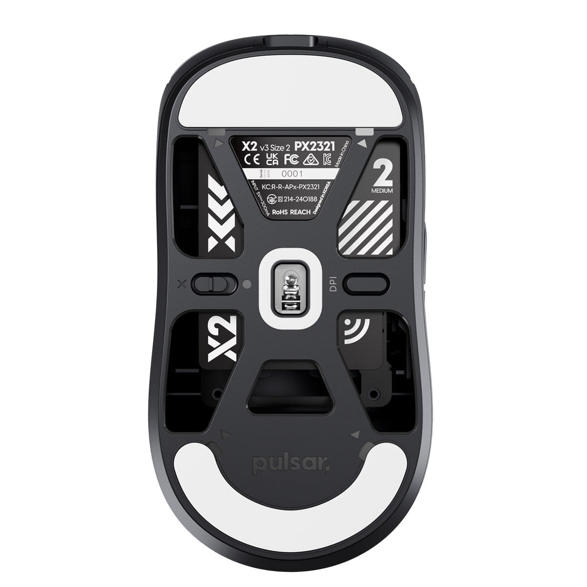 Chuột không dây siêu nhẹ Pulsar X2 V3 Wireless (Hỗ trợ 8K Polling Rate).