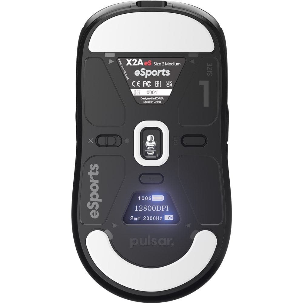 Chuột không dây siêu nhẹ Pulsar X2A eS (Đi kèm dongle 4K Polling Rate).