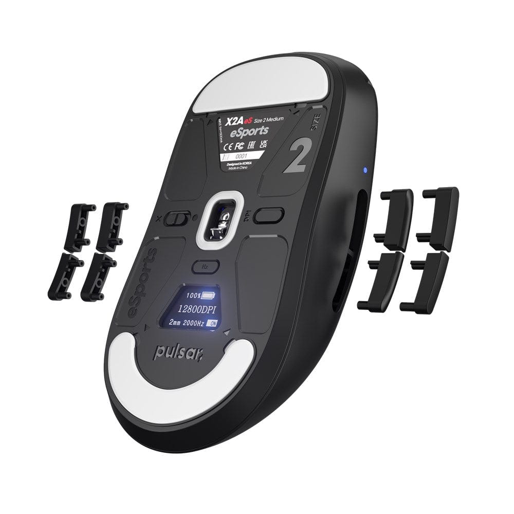 Chuột không dây siêu nhẹ Pulsar X2A eS (Đi kèm dongle 4K Polling Rate).