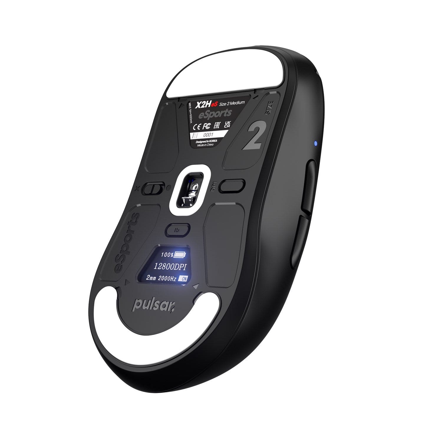 Chuột không dây siêu nhẹ Pulsar X2H eS (Đi kèm dongle 4K Polling Rate).
