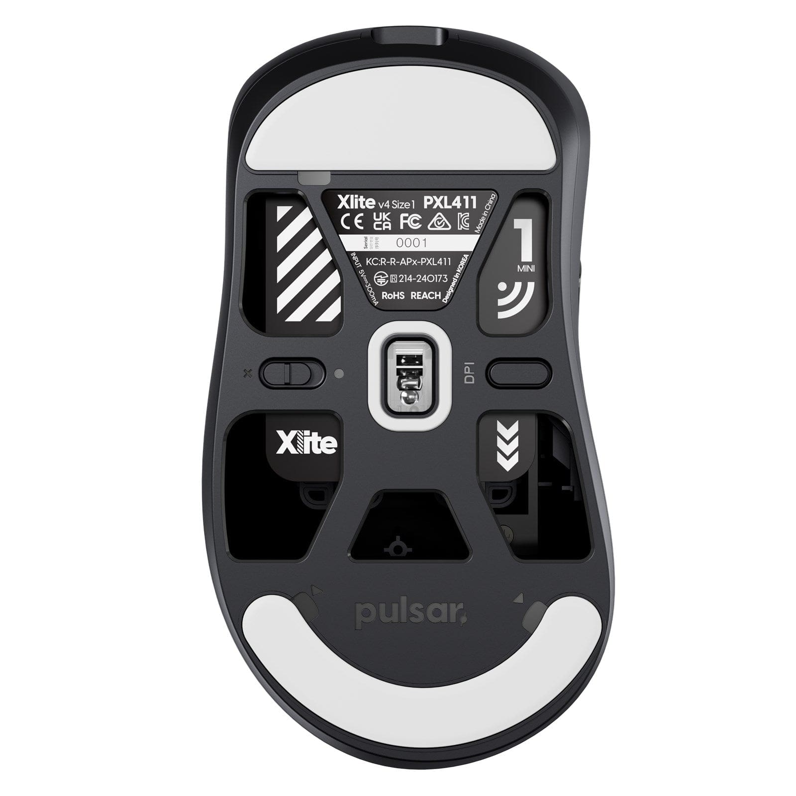 Chuột không dây siêu nhẹ Pulsar Xlite V4 (Hỗ trợ 8K Polling Rate).