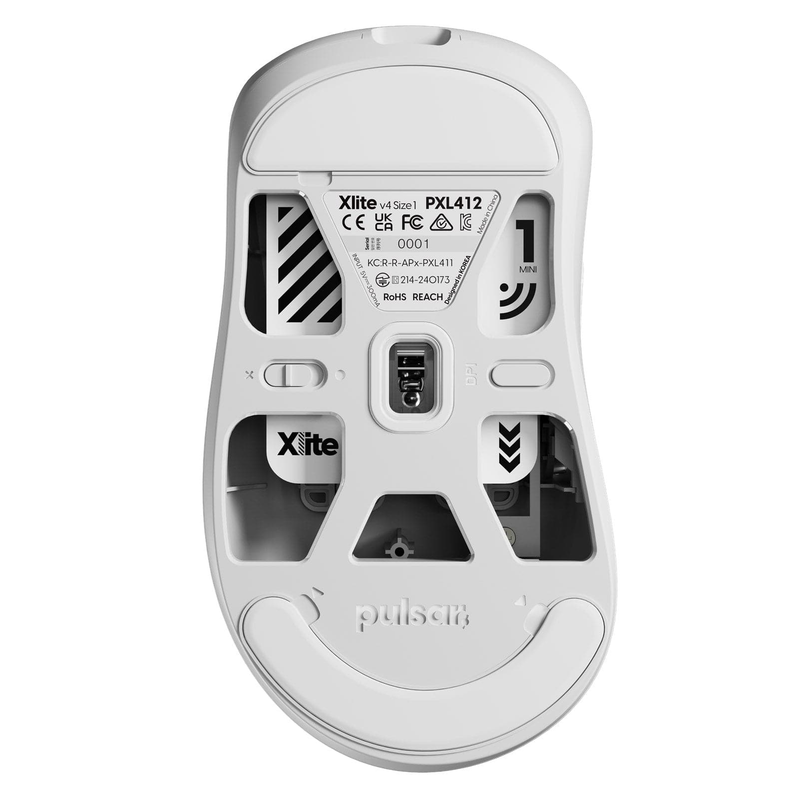 Chuột không dây siêu nhẹ Pulsar Xlite V4 (Hỗ trợ 8K Polling Rate).