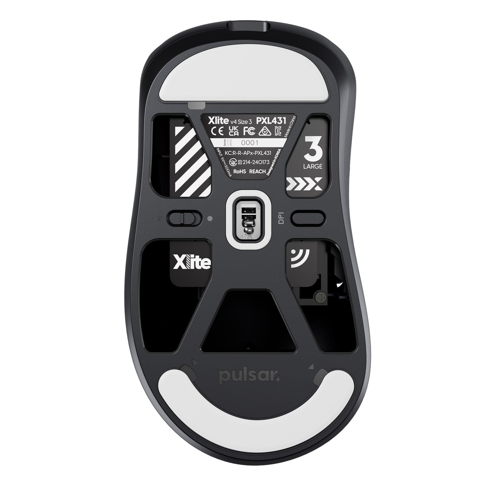 Chuột không dây siêu nhẹ Pulsar Xlite V4 (Hỗ trợ 8K Polling Rate).