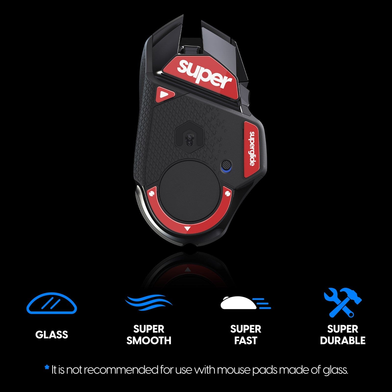 Feet chuột Pulsar Superglide 2 - Logitech G502 Wireless.