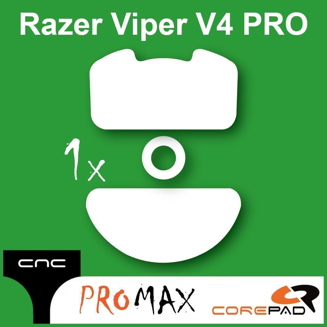 Corepad PRO MAX CNC – Feet PTFE cho Razer Viper V4 Pro
