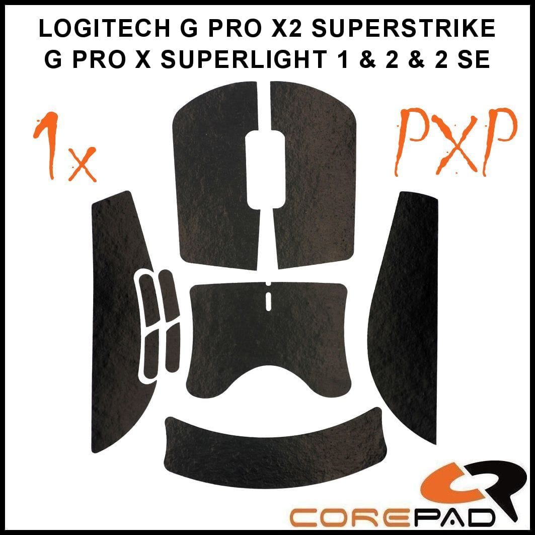 Corepad PXP Grips Logitech G PRO X2 SUPERSTRIKE / PRO X SUPERLIGHT 2 / PRO X SUPERLIGHT 1