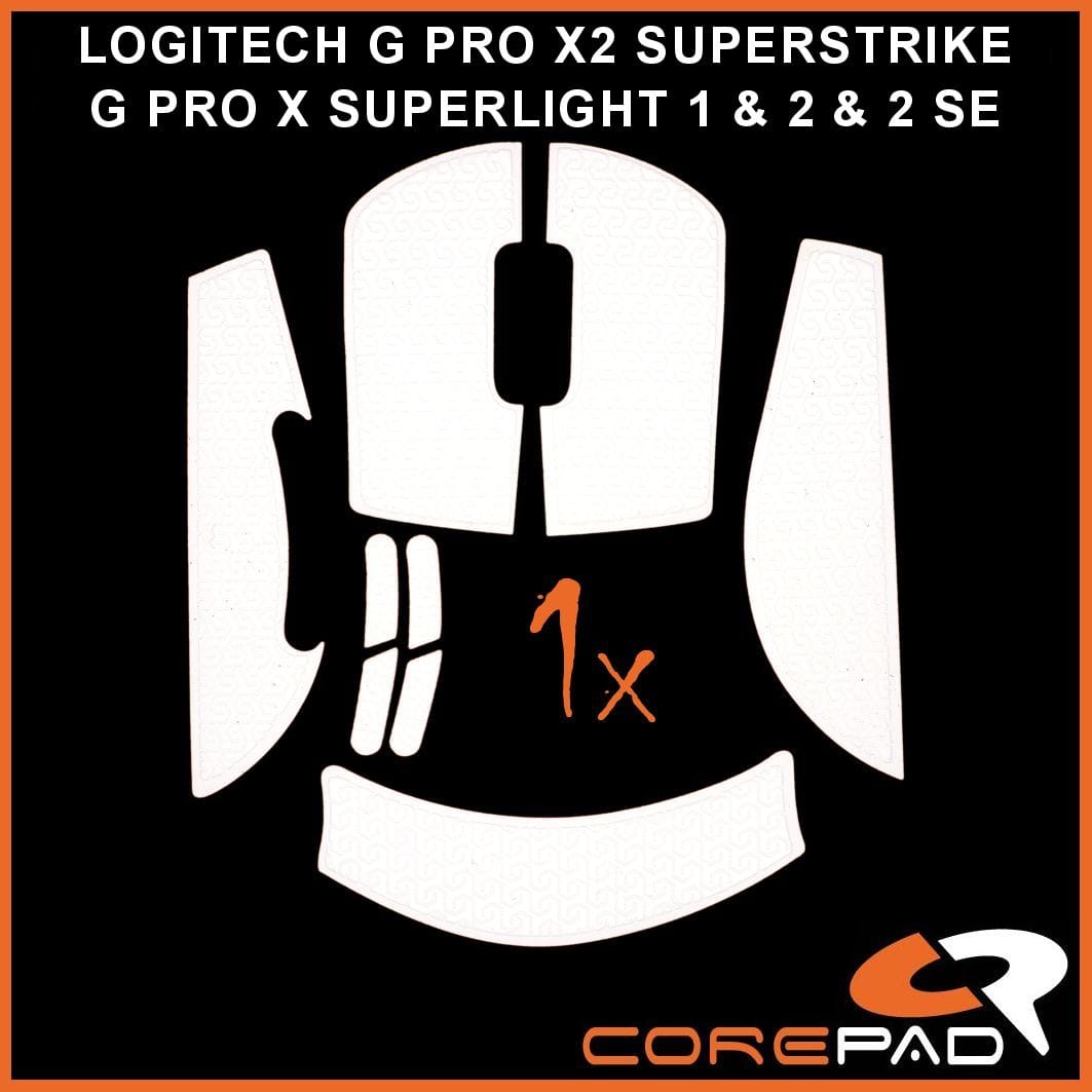 Corepad Soft Grips Logitech G PRO X2 SUPERSTRIKE / PRO X SUPERLIGHT 2 / PRO X SUPERLIGHT 1