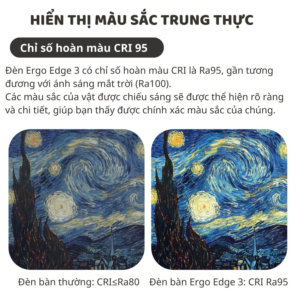 Đèn bàn bảo vệ mắt thông minh Ergo Edge 3.