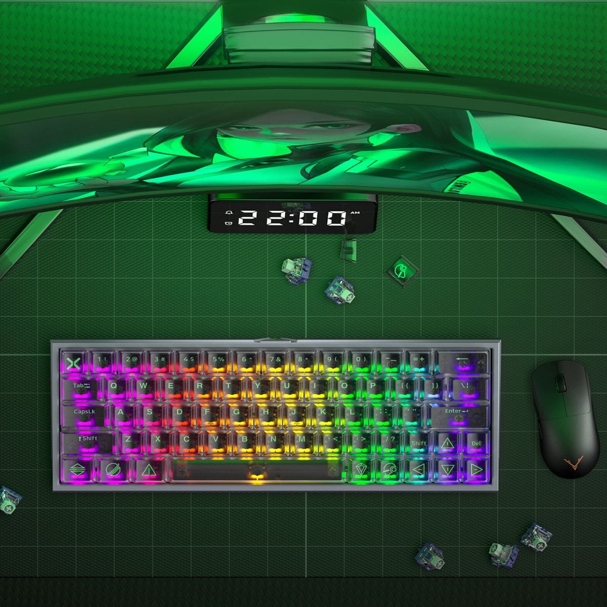 DrunkDeer X60 HE – Bàn phím HE Rapid Trigger 8K