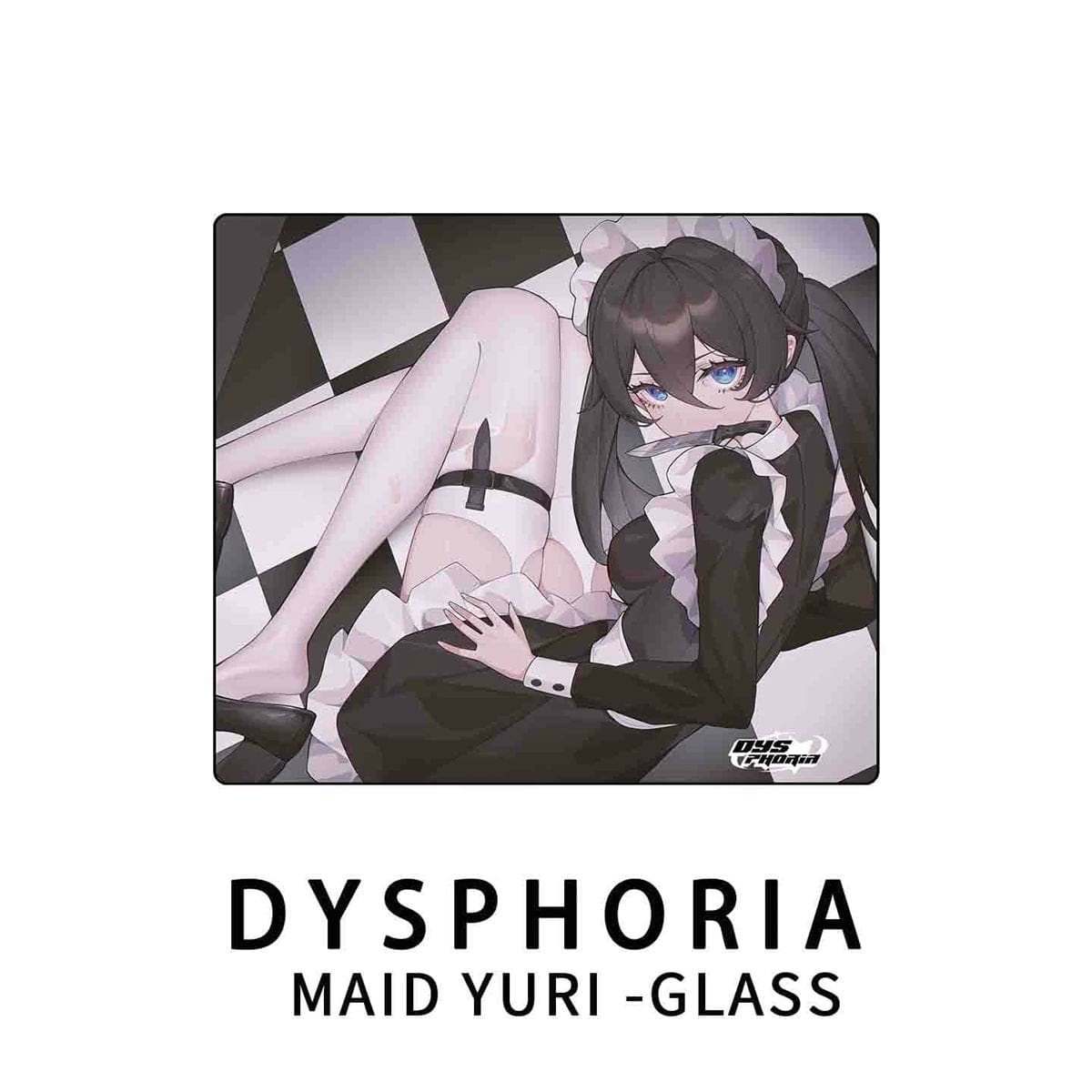 Dysphoria Maid Yuri Glass Pad – Lót chuột kính siêu mỏng