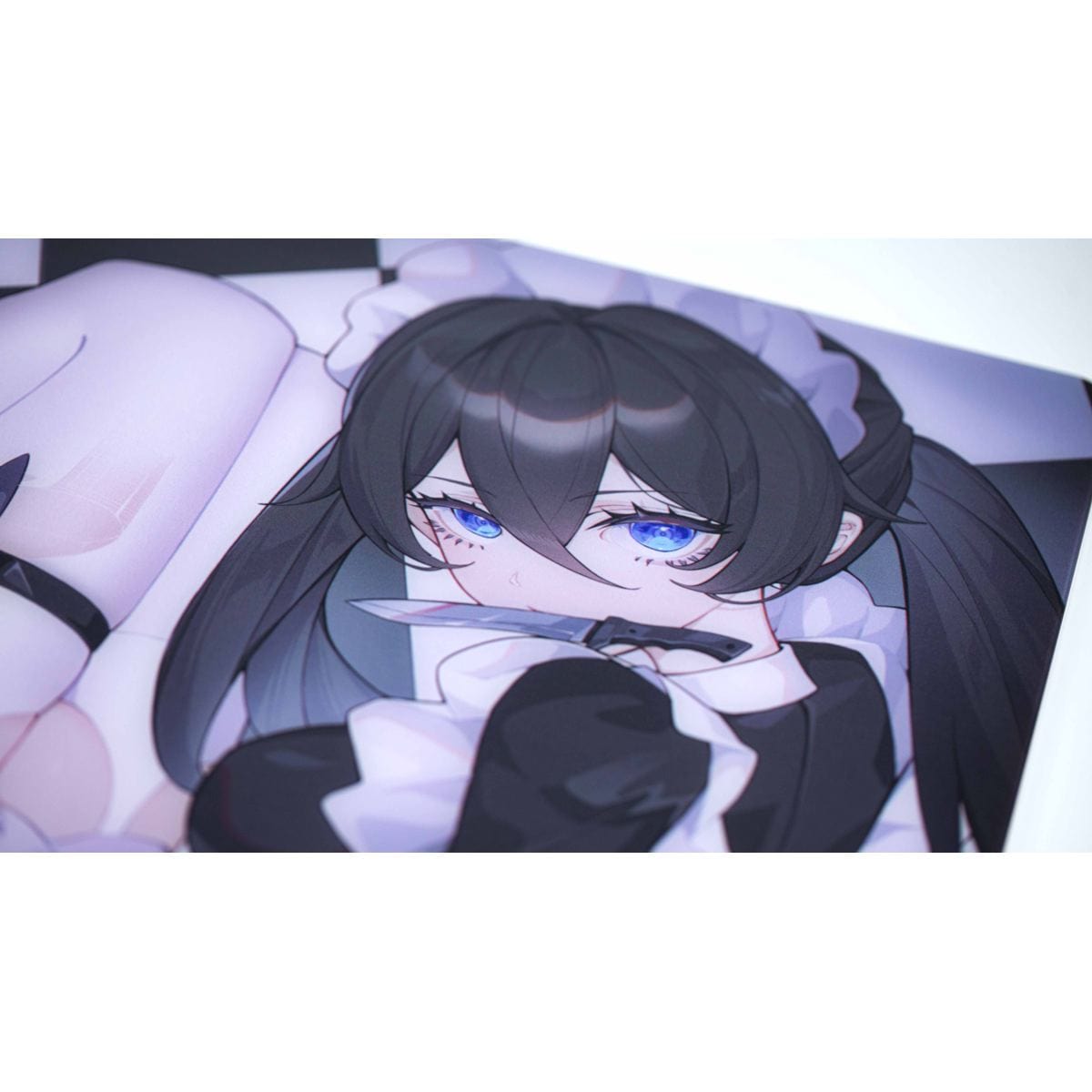 Dysphoria Maid Yuri Glass Pad – Lót chuột kính siêu mỏng