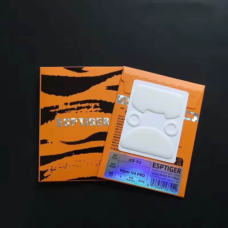 ESPTiger ICE V2 – Feet PTFE cho Razer Viper V4 Pro (1 bộ)