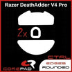 Feet chuột PTFE Corepad Skatez CTRL Razer DeathAdder V4 PRO (2 bộ)