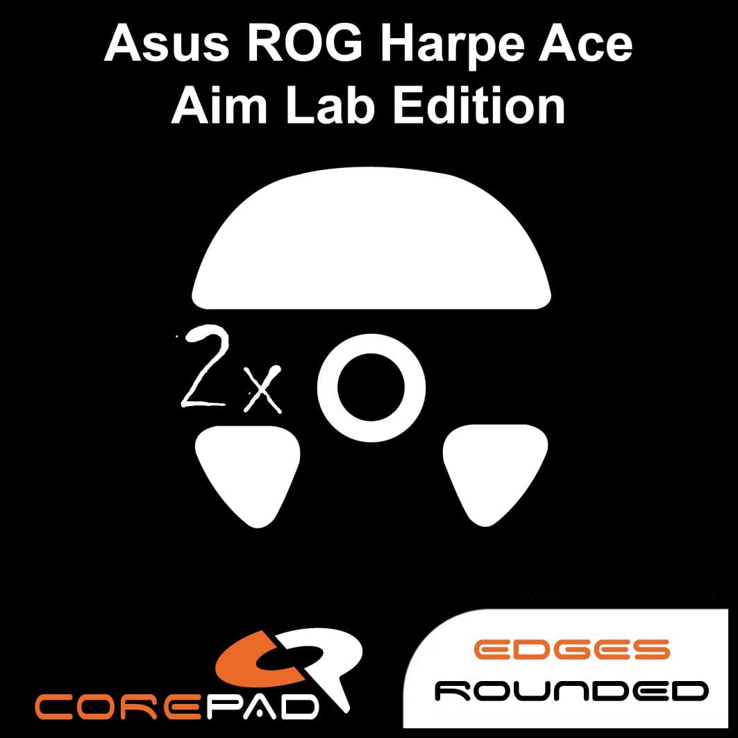 Feet chuột PTFE Corepad Skatez PRO ASUS ROG Harpe Ace Aim Lab Edition (2 bộ).