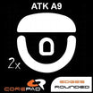 Feet chuột PTFE Corepad Skatez PRO ATK A9 / ATK A9 SE / ATK A9 PLUS / ATK A9 PRO / ATK A9 PRO MAX / ATK A9 ULTRA (2 bộ)