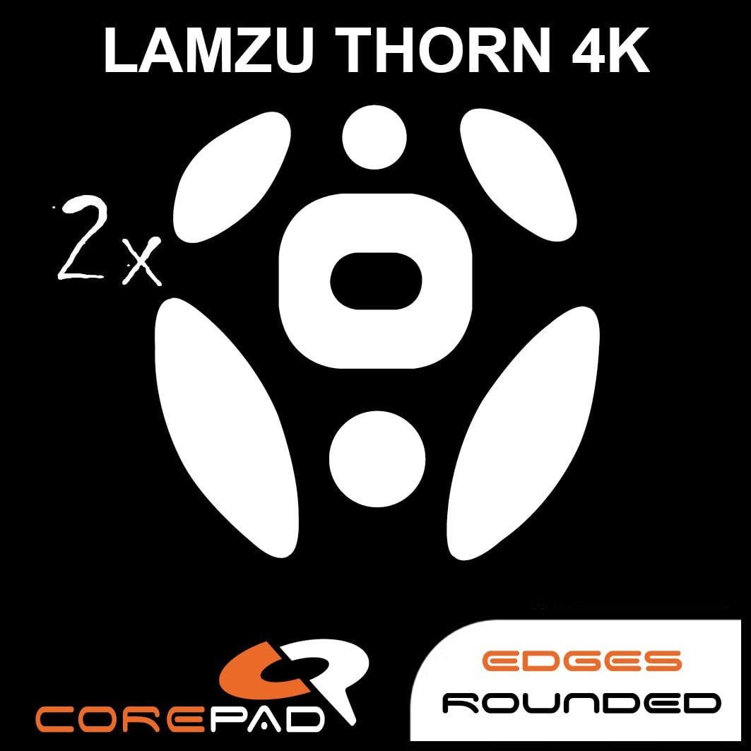 Feet chuột PTFE Corepad Skatez PRO Lamzu Thorn / Lamzu Thorn 4K (2 bộ).