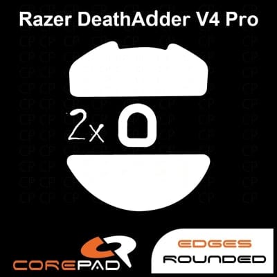 Feet chuột PTFE Corepad Skatez PRO Razer DeathAdder V4 PRO (2 bộ)