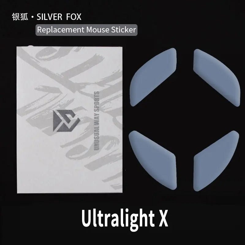 Feet chuột PTFE Unusual Way Sport Silver Fox - Finalmouse UltralightX (1 bộ)