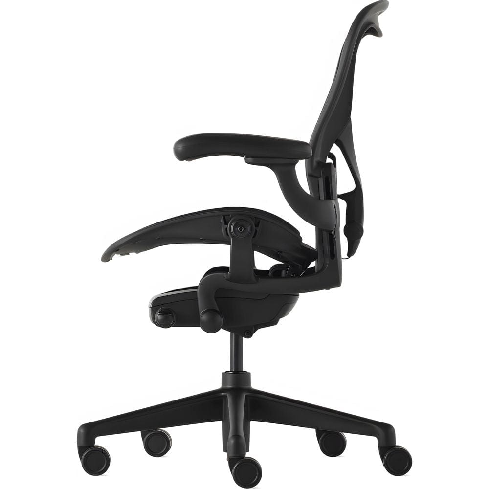 Ghế công thái học Herman Miller Aeron Remastered - Đen Onyx - Hàng xách tay.