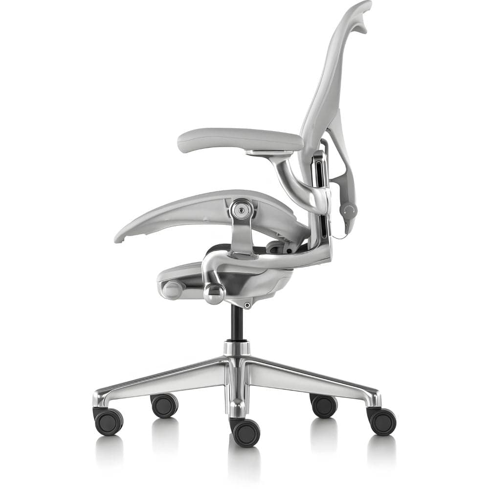 Ghế công thái học Herman Miller Aeron Remastered - Trắng Mineral - Hàng xách tay.